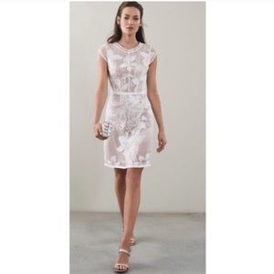 Reiss Ines Embroidered Dress.